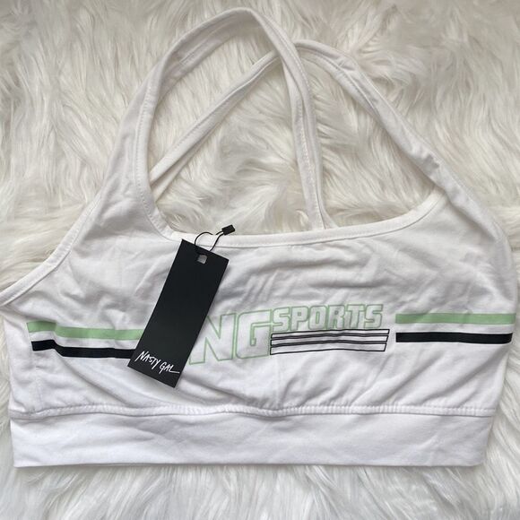 Nasty Gal Sports Bra Size 8 - Picture 5 of 5